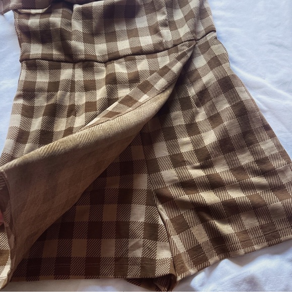 forever 21 ⋆ gingham skort romper - Picture 6 of 8